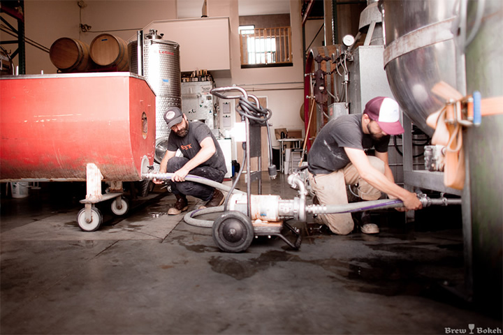 Part of the brewing process