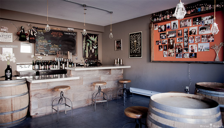 Tasting Room at the Sante Adairius Brewery
